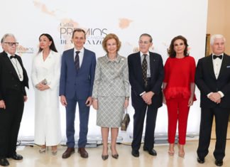 Doña Sofía preside la entrega de los Premios Iberoamericanos de Mecenazgo de la Fundación Callia
