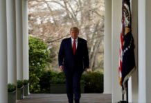 Donald Trump reconoce ante los periodistas «la gravedad de la pandemia de coronavirus»