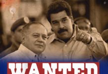EEUU imputa a Maduro por narcotráfico y terrorismo ofreciendo 15.000.000 de dólares por su captura