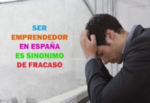 Ser emprendedor en España, es sinónimo de Fracaso