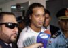 Ronaldinho es finalmente detenido por entrar en Paraguay con un pasaporte falso