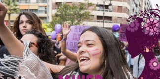 Manifestaciones feministas del 8 de marzo (Horarios)