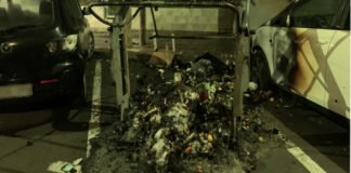 La Policía Nacional detiene a una persona por quemar cuatro contenedores en Alicante