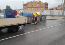 Alicante refuerza la desinfección en todos los barrios de la ciudad