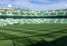 El Elche C.F. aprovecha el receso liguero por el estado de alarma para cuidar el terreno de juego del Martínez Valero