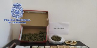 La Policía Nacional detiene en Denia a una persona a la que sorprendieron vendiendo droga