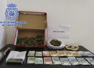 La Policía Nacional detiene en Denia a una persona a la que sorprendieron vendiendo droga