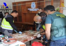 La Policía Nacional desarticula una organización criminal dedicada al tráfico de anabolizantes y blanqueo de capitales