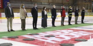 Díaz Ayuso clausura el Palacio de Hielo de Majadahonda en Madrid, usado para recibir fallecidos del COVID-19