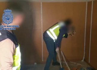 La Policía Nacional desarticula un grupo criminal dedicado a la exportación de marihuana a Reino Unido con 230 kilogramos de cogollos