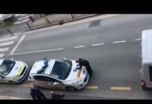 Un repartidor explota tras ser multado con 1.500 euros cuando se dirigía a un hospital con material sanitario «VÍDEO»