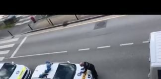 Un repartidor explota tras ser multado con 1.500 euros cuando se dirigía a un hospital con material sanitario «VÍDEO»