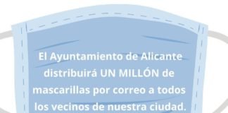 El Ayuntamiento de Alicante repartirá un millón de mascarillas a todos sus vecinos de manera urgente para luchar contra el coronavirus