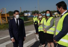 Juanma Moreno destaca el compromiso de Andalucía con el medio ambiente con una inversión de 575 millones para infraestructuras hidráulicas
