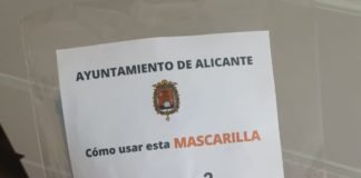 Los empadronados en Alicante capital han empezado a recibir las mascarillas entregadas por su Ayuntamiento cumpliendo el compromiso del alcalde Luis Barcala