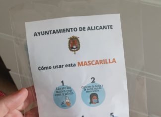 Los empadronados en Alicante capital han empezado a recibir las mascarillas entregadas por su Ayuntamiento cumpliendo el compromiso del alcalde Luis Barcala