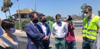 La Comunidad invierte más de 920.000 euros en reparar caminos rurales y mejorar las conexiones entre Murcia y Santomera