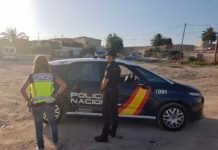 La Policía Nacional detiene en Orihuela a un fugitivo reclamado por la justicia portuguesa por transportar mas de 2.400 kilos de hachis