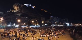 Alicante cerrará la Nit de Sant Joan todas sus playas al público en este 2020