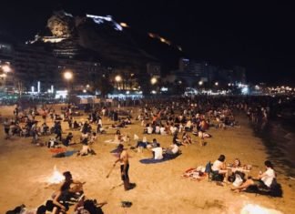 Alicante cerrará la Nit de Sant Joan todas sus playas al público en este 2020