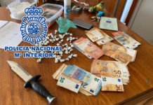 La Policía Nacional desarticula en Benidorm una nueva organización criminal dedicada al tráfico de drogas