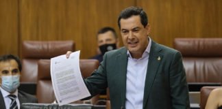 Moreno critica el reparto injusto de los fondos Covid y pide alzar la voz para reclamar lo que le corresponde a Andalucía