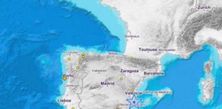 Terremoto en el norte de la provincia de Alicante esta mañana a las 09.44 horas