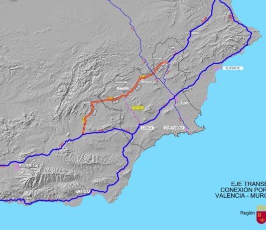 Murcia solicita que el Corredor Interior con Andalucía se integre en el Corredor Mediterráneo Europeo