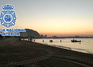 La Policía Nacional aborta en Alicante parte de una organización criminal dedicada al tráfico e inmigración clandestina de personas desde el norte de África