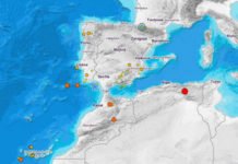 Aumenta la actividad sísmica en torno al Estrecho de Gibraltar con cuatro terremotos en cuatro días
