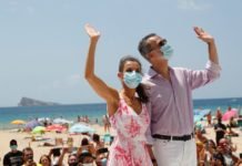 Los Reyes de España han visitado Benidorm, capital europea del turismo de sol y playa