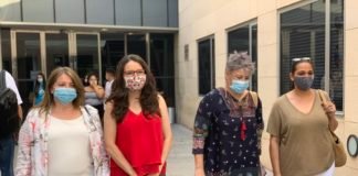 La vicepresidenta del Consell, Mónica Oltra, se ha comprometido en Alicante a beneficiar a colectivos vulnerables tras el paso de la pandemia