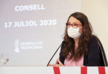 El gobierno valenciano ya usa el eslogan «póntela, pónsela» en referencia a la mascarilla