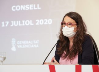 El gobierno valenciano ya usa el eslogan «póntela, pónsela» en referencia a la mascarilla