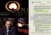 Caso OVNI, Constantino Salguero, aterrado por sentirse perseguido y espiado