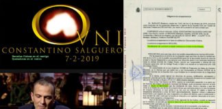 Caso OVNI, Constantino Salguero, aterrado por sentirse perseguido y espiado