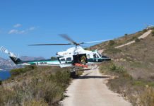 Emergencias de la Generalitat Valenciana coordina 74 rescates con helicóptero el primer semestre de 2020