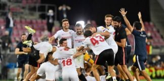 El Sevilla se corona por sexta vez campeón de la Europa League tras vencer 3-2 al Inter de Milán