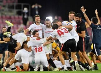 El Sevilla se corona por sexta vez campeón de la Europa League tras vencer 3-2 al Inter de Milán