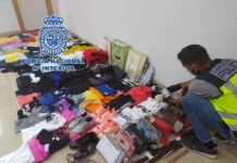 La Policía Nacional detiene a cuatro personas por hurtar más de 6.000 euros en ropa y complementos de centros comerciales de Alicante