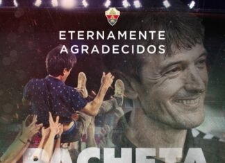 El Elche se queda sin Pacheta, autor del ascenso a Primera y de su etapa más gloriosa