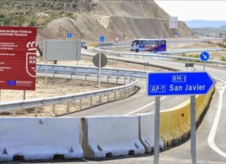 Fomento inicia mañana en Murcia las expropiaciones de los terrenos para la construcción del próximo tramo de la autovía RM-1