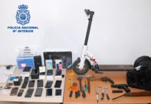La Policía Nacional detiene a los presuntos autores de dos robos con violencia a repartidores de pizzas en Orihuela