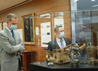 El Rey de España inaugura en Madrid la exposición del 150º aniversario del Instituto Geográfico Nacional