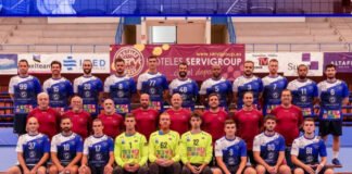 El coronavirus ataca de pleno al Balonmano Benidorm con muchos de sus jugadores contagiados