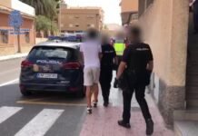 La Policía Nacional ha detenido a un joven por asaltar a una mujer de avanzada edad en su propia casa causándole lesiones con unas tijeras