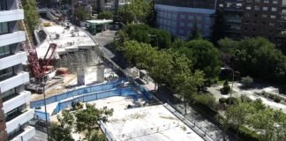 Madrid es de los pocos ayuntamientos de España que sigue realizando grandes obras en el centro de la ciudad