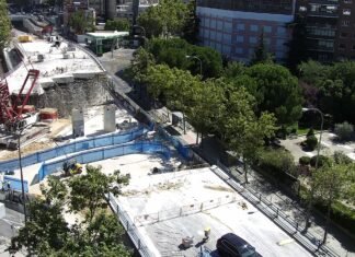 Madrid es de los pocos ayuntamientos de España que sigue realizando grandes obras en el centro de la ciudad