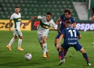 El Elche sigue sumando puntos manteniendo su portería sin goles en los dos últimos partidos