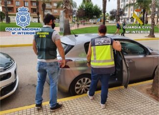 Guardia Civil y Policía Nacional desarticulan una banda criminal que actuaba en las áreas de servicio de la AP-7